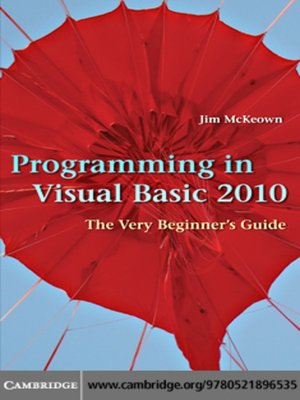 cover image of Programming in Visual Basic 2010